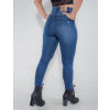 Calça Jeans Atacado Cigarrete Cinta Feminina Revanche Fit Belt Costas