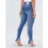 Calça Jeans Atacado Cigarrete Feminina Revanche Adalene Azul  Costas