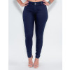 Calça Jeans Atacado Cigarrete Feminina Revanche Bellanita Azul Frente