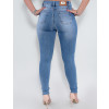 Calça Jeans Atacado Cigarrete Feminina Revanche Brunella Azul Costas