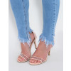 Calça Jeans Atacado Cigarrete Feminina Revanche Claire Azul Detalhe