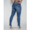 Calça Jeans Atacado Cigarrete Feminina Revanche Dinamarca Azul Costas