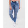 Calça Jeans Atacado Cigarrete Feminina Revanche Vietname Azul Frente