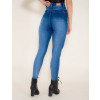 Calça Jeans Atacado Cigarrete Modeladora Feminino Revanche Praia Azul Costas