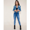 Calça Jeans Atacado Cigarrete Modeladora Feminino Revanche Praia Azul Look