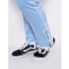 Calça Jeans Atacado Cigarrete Plus Size Feminina Revanche Violante Azul Detalhe