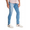 Calça Jeans Atacado Clara Zíper Lateral Masculina Revanche Lyon II Frente