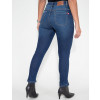 Calça Jeans Atacado Cropped Feminina Revanche Seri Azul Costas