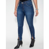 Calça Jeans Atacado Cropped Feminina Revanche Seri Azul Frente