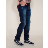 Calça Jeans Atacado Escura com Ziper no Bolso Masculino Revanche Santiago Lateral