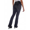 Calça jeans Atacado Flare Black Feminino Revanche Angilia Costas