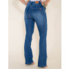 Calça Jeans Atacado Flare Laço Feminina Revanche Bissau Costas