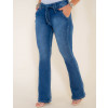 Calça Jeans Atacado Flare Laço Feminina Revanche Bissau Lateral