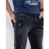 Calça Jeans Atacado Masculina Revanche Sudão Preto Detalhe