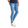 Calças Jeans Atacado Skinny Masculino Revanche Ferrara Azul Lado