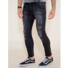 Calça Jeans Atacado Super Skinny Black Masculina Revanche Bandar Frente