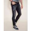 Calça Jeans Atacado Super Skinny Black Masculina Revanche Bandar Lateral