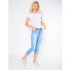 Calça Mom Jeans Atacado Cropped Feminina Revanche Noyon Look