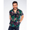 Camisa Atacado Estampada Masculina Revanche Madrid II Frente