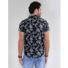 Camisa Atacado Florida Masculina Revanche Achille Preto Costas