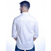 Camisa Atacado Manga Longa com Micro Estampas Masculino Revanche Bréscia 2 Branca Costas
