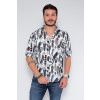 Camisa Atacado Masculina Revanche Lenard Branco Frente