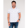 Camisa Polo Atacado Abacaxi Masculina Revanche Corin Branco Frente