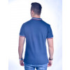 Camisa Polo Atacado com Bordado Masculino Revanche Oslo Azul Marinho Costas