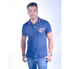 Camisa Polo Atacado com Bordado Masculino Revanche Oslo Azul Marinho Frente