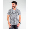 Camisa Polo Atacado Estampada Masculina Revanche Jamaica Mescla Frente