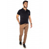 Camisa Polo Atacado Masculina Bordado Dog Revanche Nantes Preto Look Config