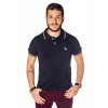 Camisa Polo Atacado Masculina Bordado Dog Revanche Rennes Preta Frente