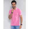 Camisa Polo Atacado Masculino Revanche Compenhag Rosa Frente