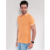 Camisa Polo Atacado Masculino Revanche Compenhag Laranja Lado