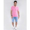 Camisa Polo Atacado Masculino Revanche Compenhag Rosa Look