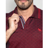 Camisa Polo Atacado Masculino revanche São José Vermelho Detalhe