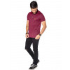 Camisa Polo Atacado Microestampa Masculina Revanche Boston Bordo Look