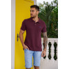 Camisa Polo Básica Atacado Masculina Revanche Bizâncio Bordo