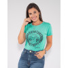 Camiseta Atacado Adventure Feminina Revanche Tilda Verde Frente