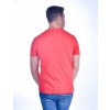 Camiseta Atacado Bordada Masculina Revanche O. Denim 84 Vermelha Costas