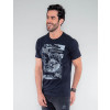 Camiseta Atacado California Dreamns Masculina Revanche Barbados Preto Lado