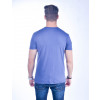 Camiseta Atacado com Estampa Masculina Revanche Mexican Indian  Azul Costas