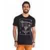 Camiseta Atacado Estampa Masculina Revanche Brooklyn Preta Frente