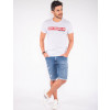 Camiseta Atacado Estampa Masculina Revanche Not Found Branco Corpo