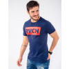 Camiseta Atacado Estampa Masculina Revanche RVCH Azul Lateral