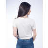 Camiseta Atacado Estampada Cropped Feminina Revanche Italien Off-White Costas