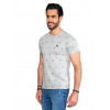 Camiseta Atacado Estampada Masculina Revanche Ancora Mescla Lateral