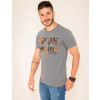 Camiseta Atacado Estampada Masculina Revanche Giugliano Mescla Lateral