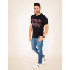 Camiseta Atacado Estampada Masculina Revanche Giugliano preto corpo