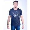 Camiseta Atacado Estampada Masculino Revanche American Class Preta Frente